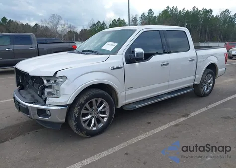 2015 Ford F-150 Lariat из США, поврежденный, VIN 1FTEW1CG5FKD74443